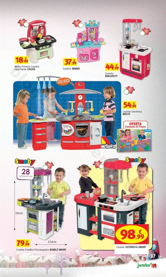 Antevisão Folheto JUMBO Brinquedos Natal promoç