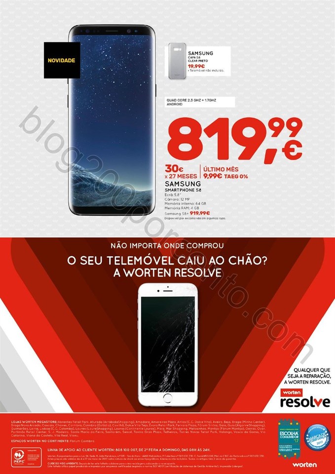 Antevisão Folheto WORTEN Promoções de 4 a 17 ma