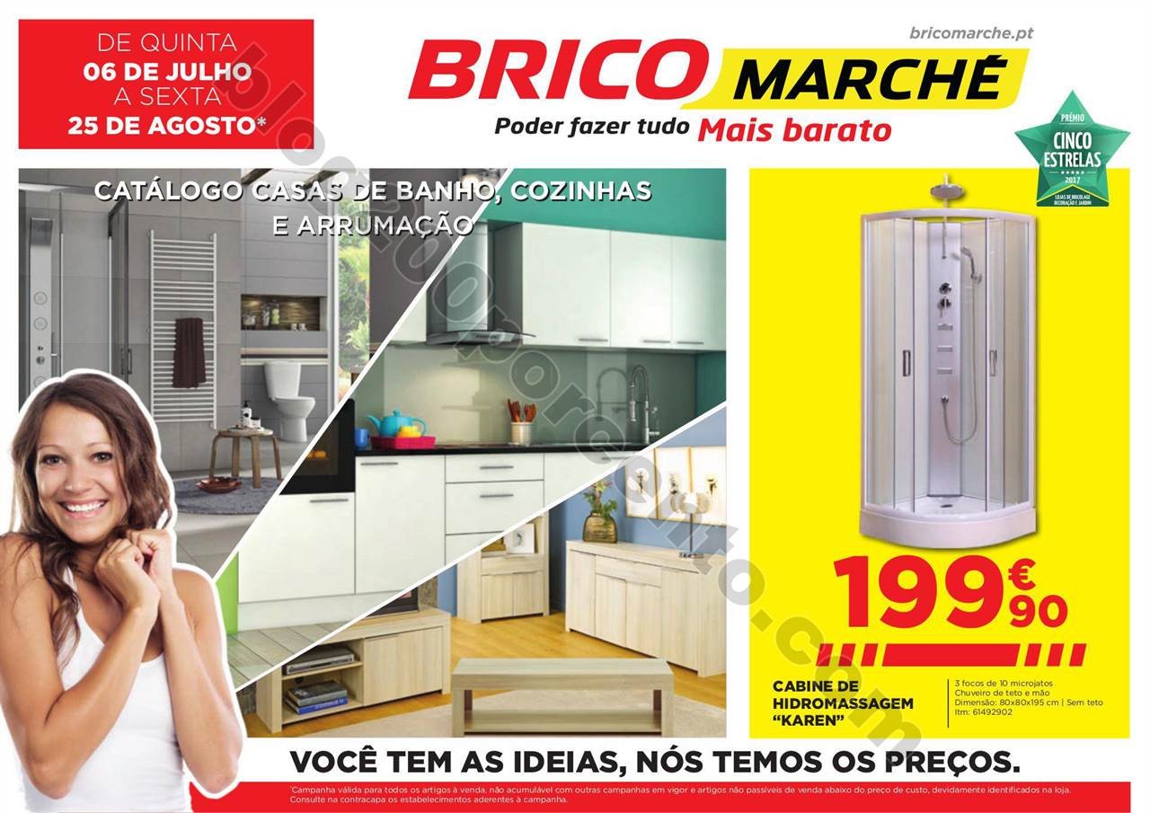 Antevisão Folheto BRICOMARCHÉ Promoções de 6 j