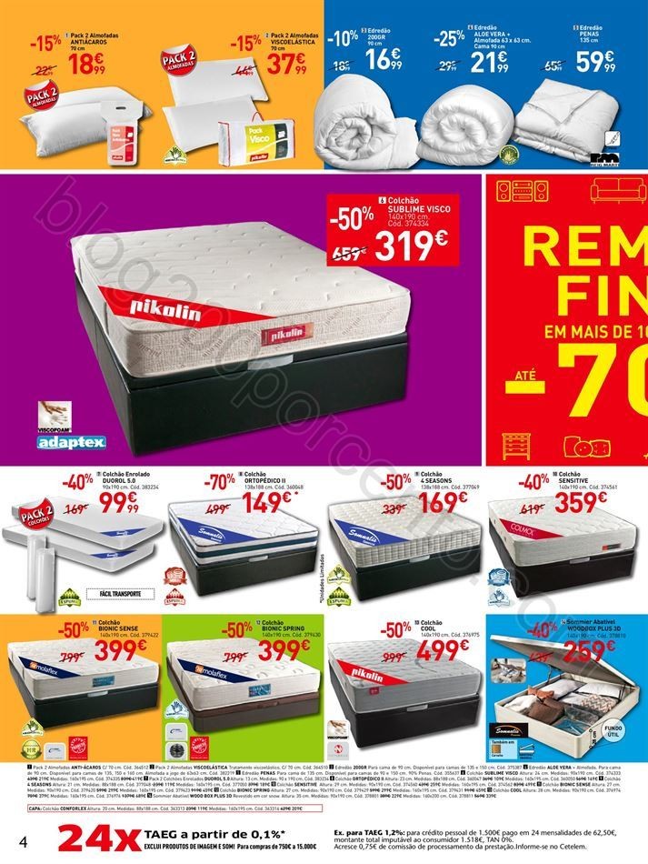 Novo Folheto CONFORAMA Remate Saldos de 19  janeir