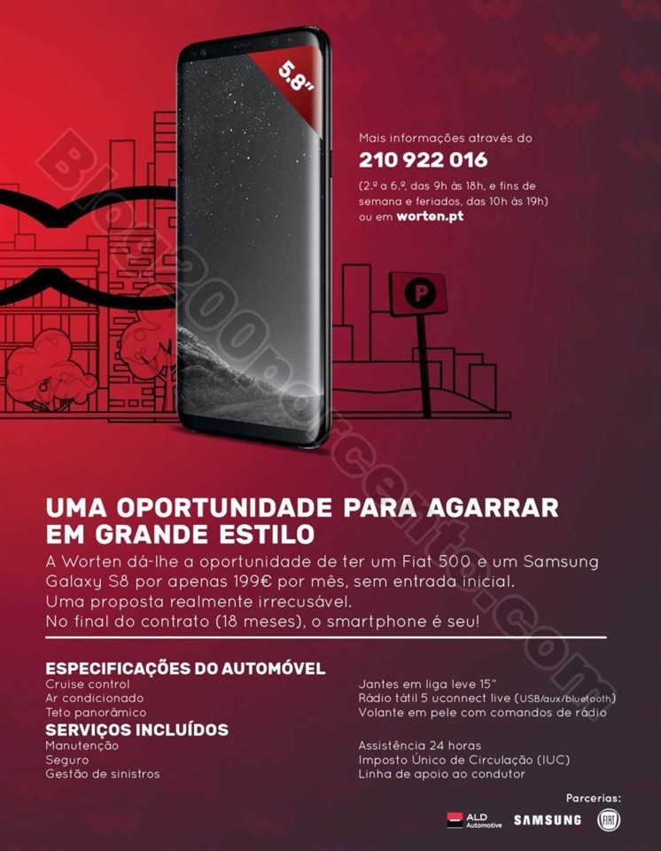 Antevisão Folheto WORTEN Mobile promoções de 15