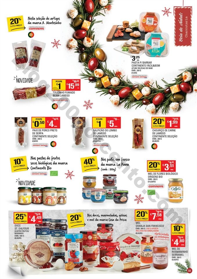 Antevisão Folheto CONTINENTE Especial Natal promo