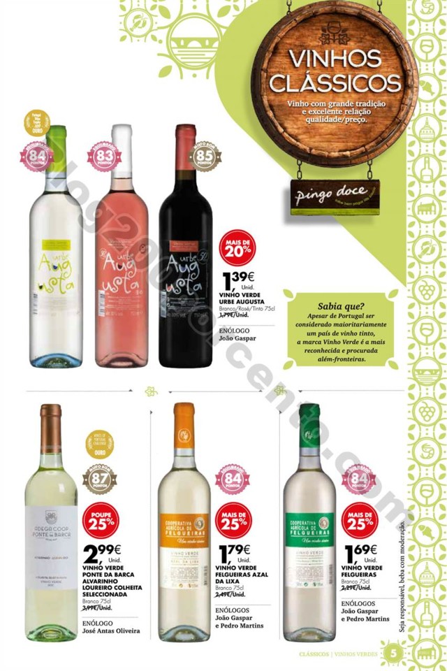 Antevisão Folheto PINGO DOCE Vinhos Verdes Promo