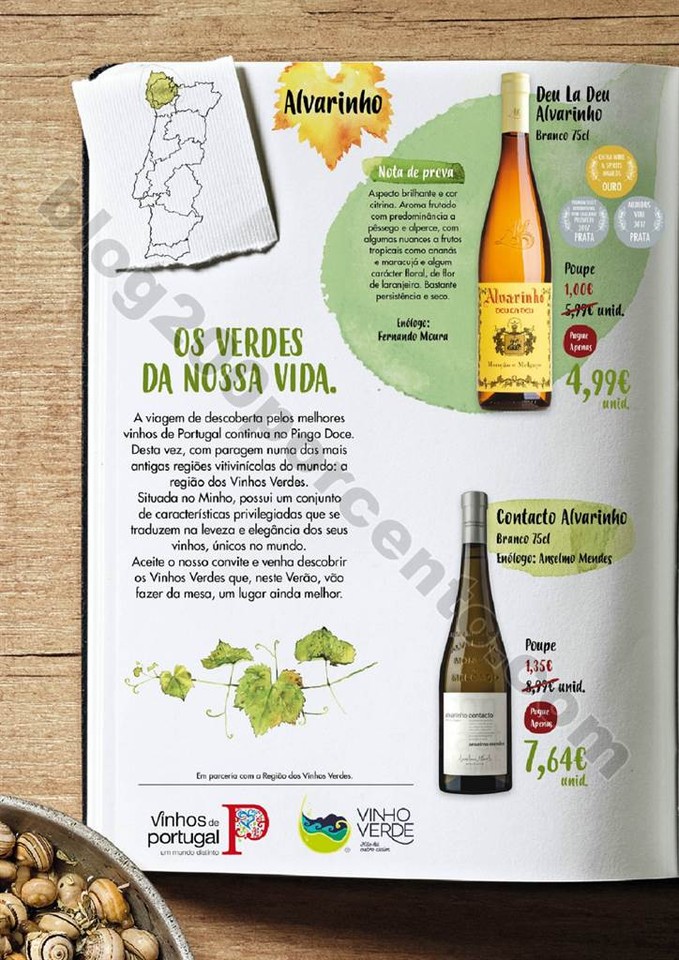 Antevisão Folheto PINGO DOCE Vinhos Verdes promo