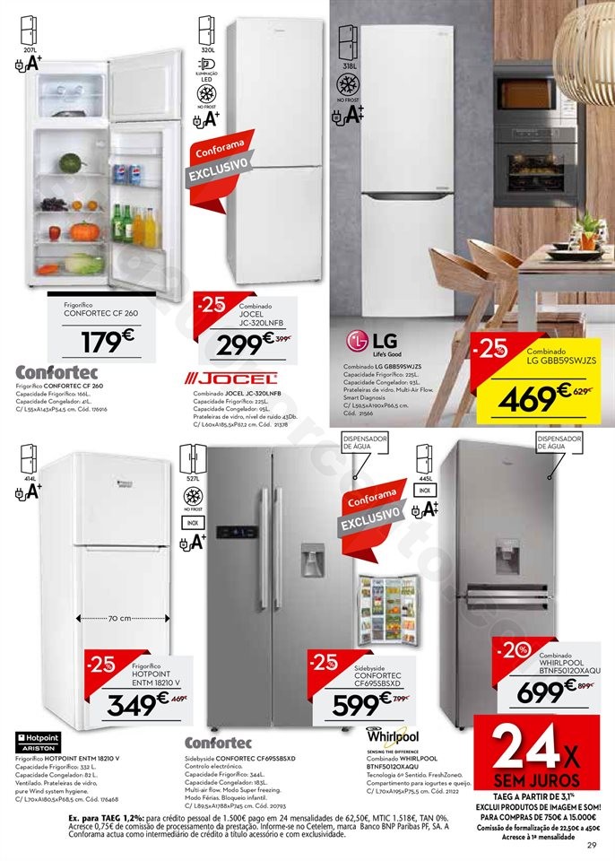 Antevisão Folheto CONFORAMA Promoções de 7 a 28