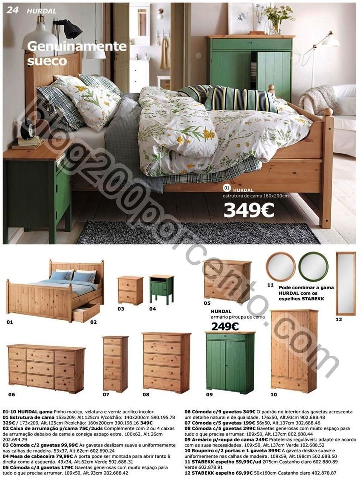 Novo Catálogo IKEA Quartos promoções até 31 ju