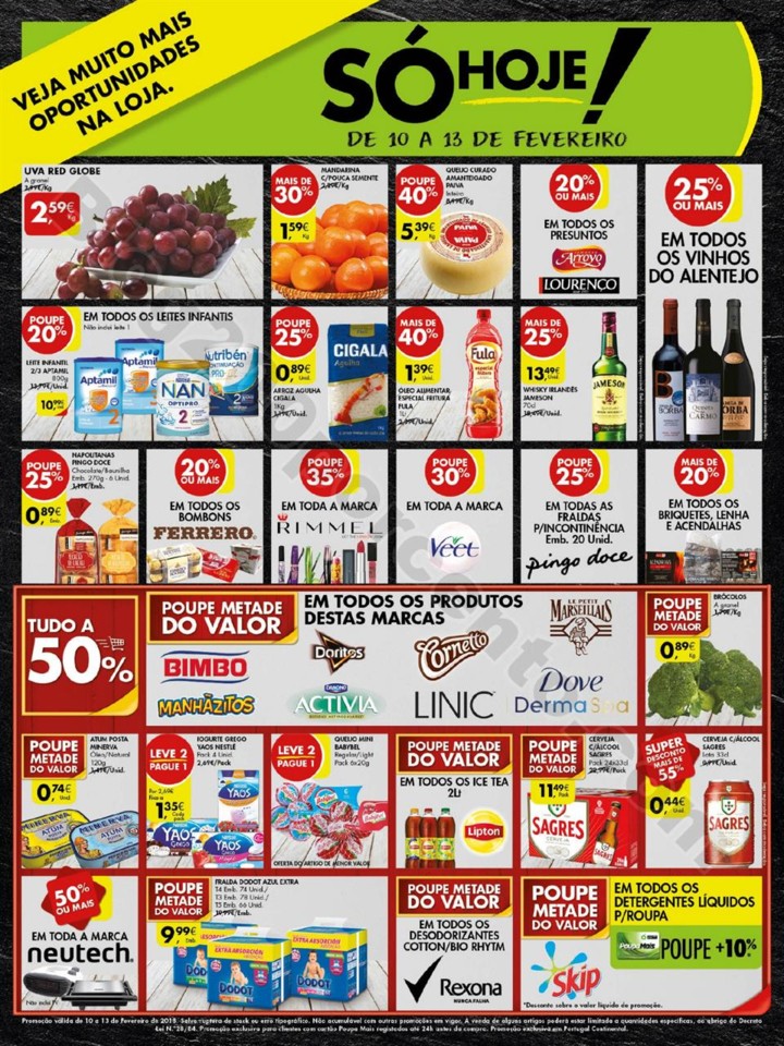 Antevisão Folheto PINGO DOCE Fim de semana promo