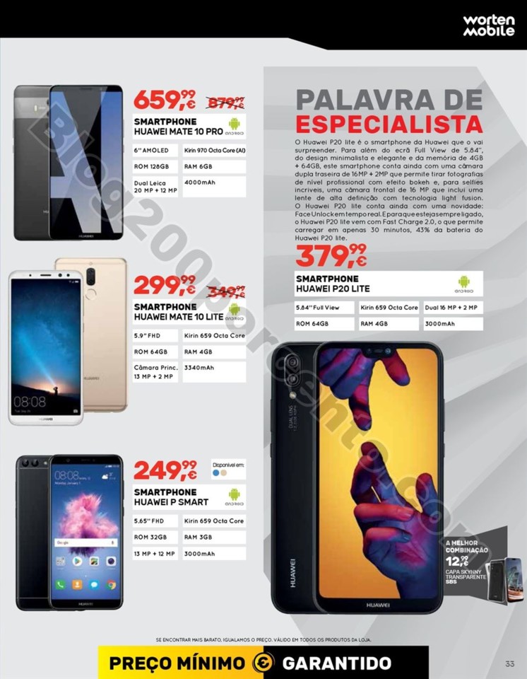 Antevisão Folheto WORTEN Mobile Promoções de 2 