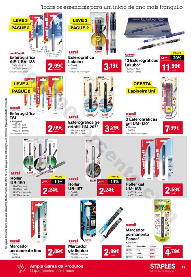 Antevisão Folheto STAPLES Promoções de 2 a 16 j