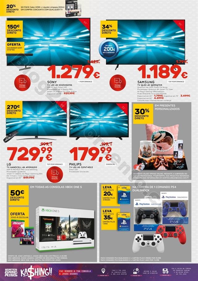 Antevisão Folheto WORTEN Promoções de 13 a 19  