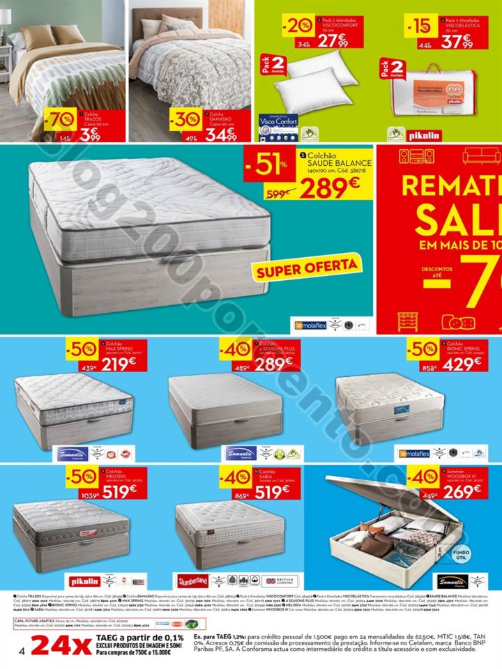 Antevisão Folheto CONFORAMA Remate saldos promoç