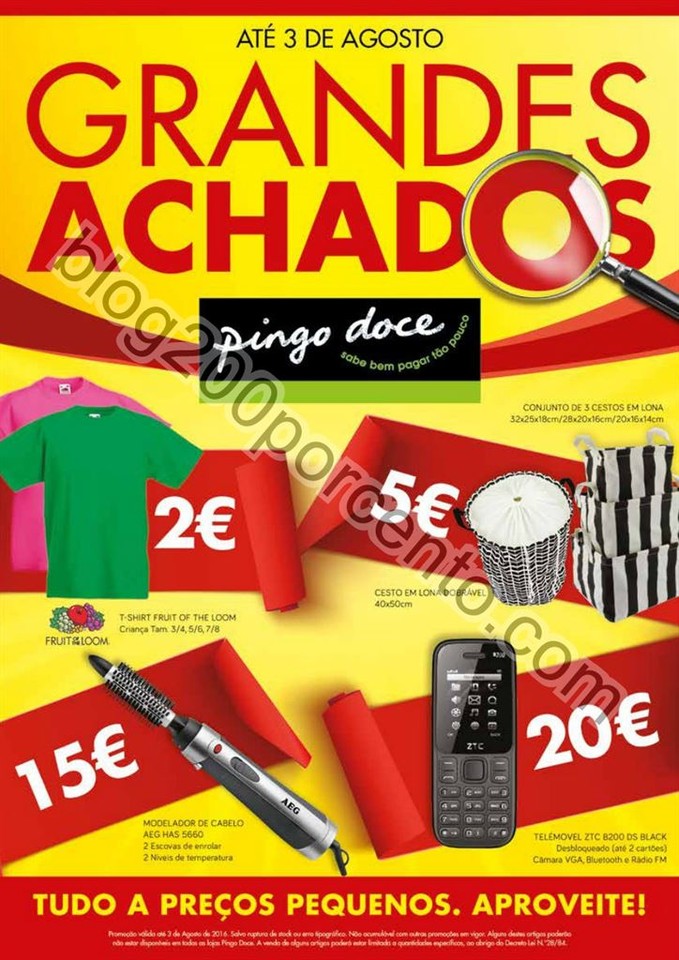 Antevisão Folheto PINGO DOCE Grandes achados prom