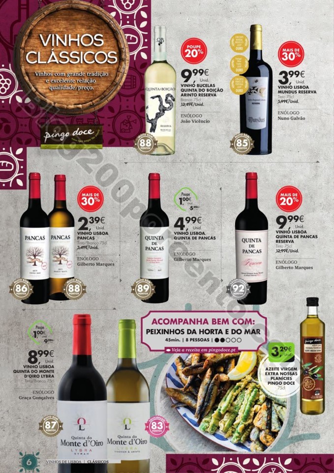 Antevisão Folheto PINGO DOCE Vinhos Promoções d