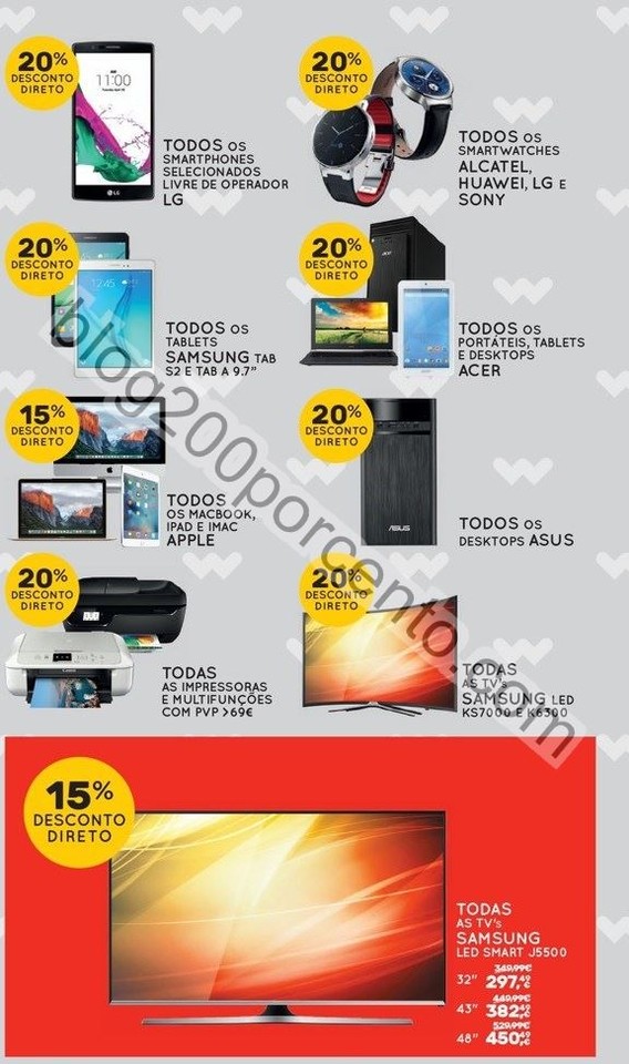 Antevisão Folheto WORTEN Megadescontão Fim de se