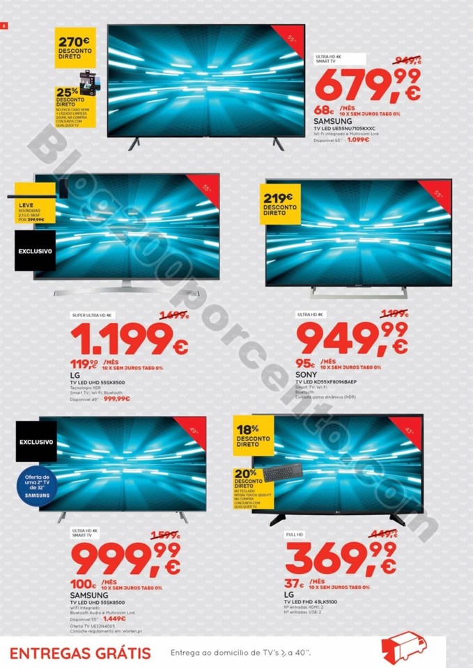 Antevisão Folheto WORTEN Promoções de 2 a 15 ag