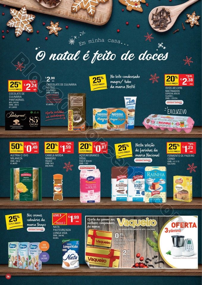 Antevisão Folheto CONTINENTE Especial Natal promo