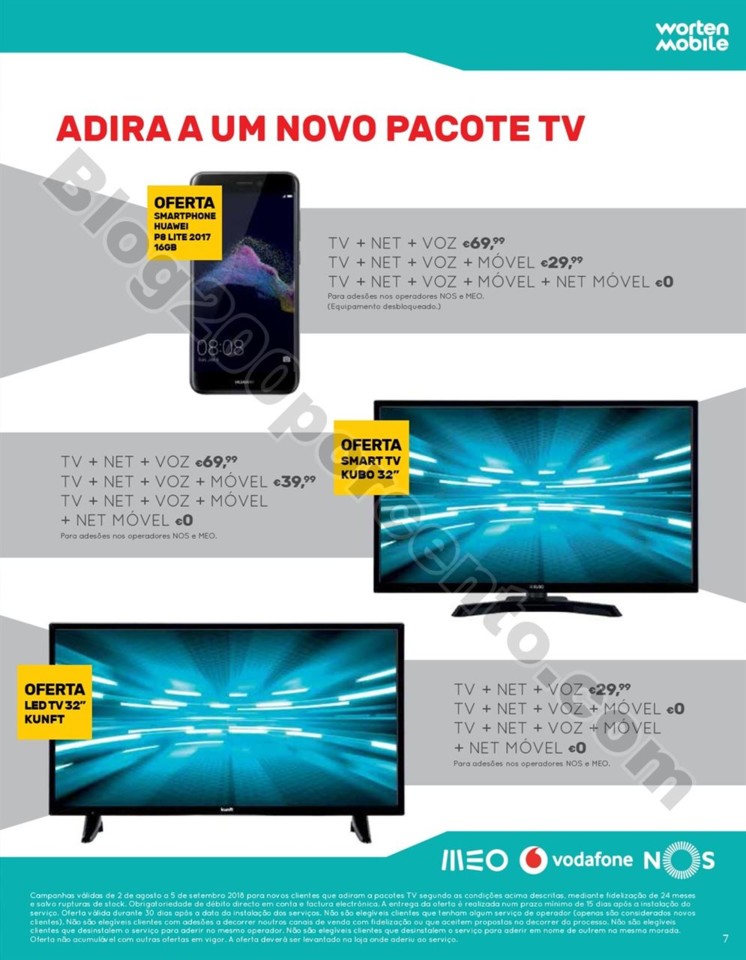 Antevisão Folheto WORTEN Mobile Promoções de 2 