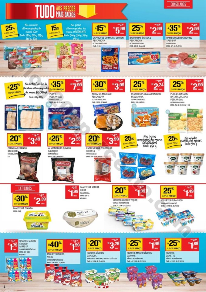 Antevisão folheto continente açores promoções 