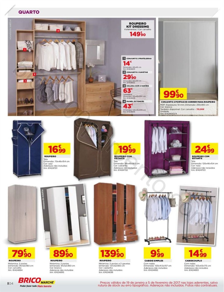 Antevisão Folheto BRICOMARCHÉ Promoções de 19 