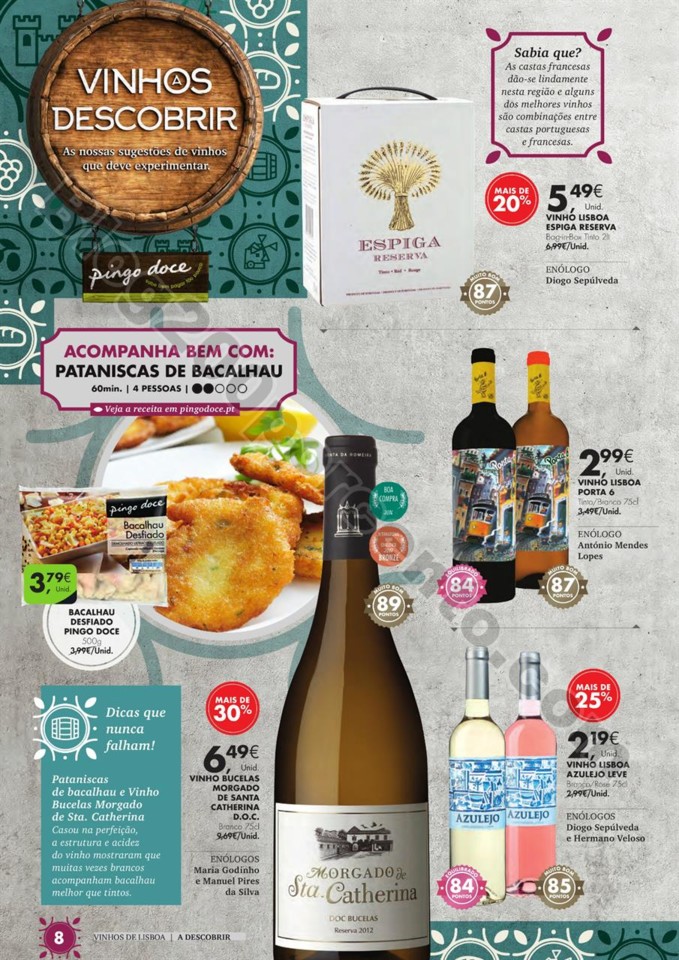 Antevisão Folheto PINGO DOCE Vinhos Promoções d