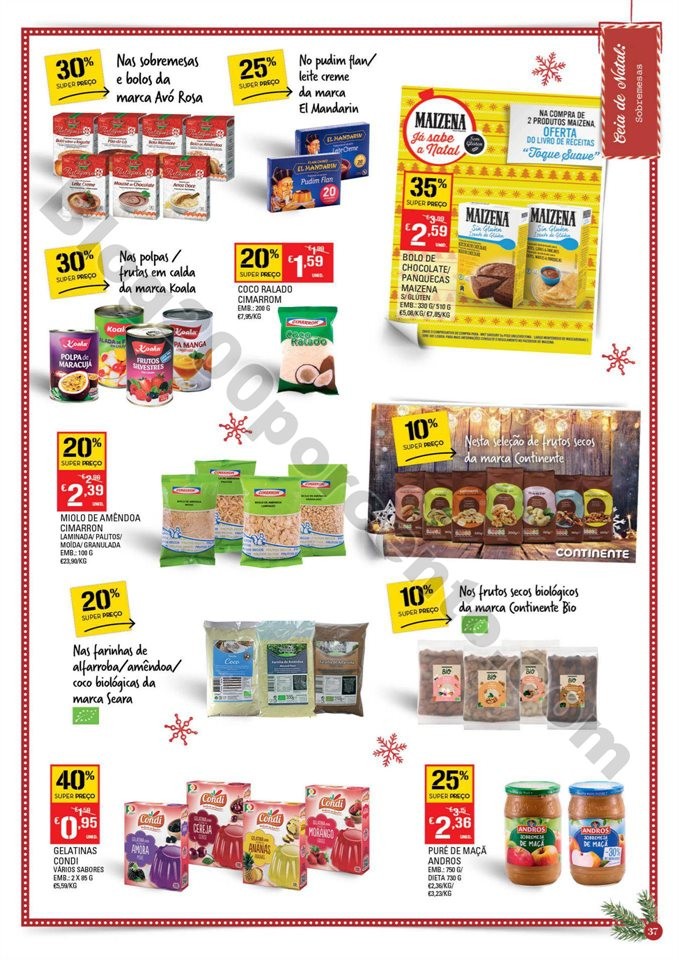 Antevisão Folheto CONTINENTE Especial Natal promo