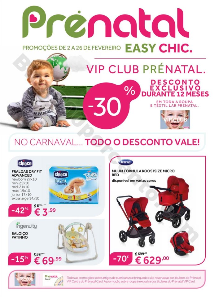 ANtevisão Folheto PRÉNATAL Promoções de 2 a 26