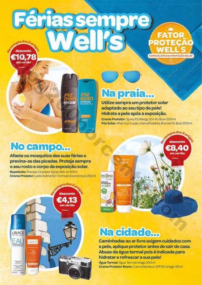 Antevisão Folheto WELLS Promoções de 25 julho a