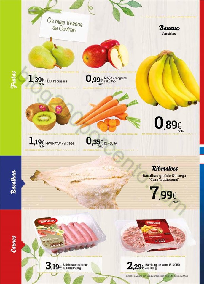 Antevisão Folheto COVIRAN promoções de 22 març