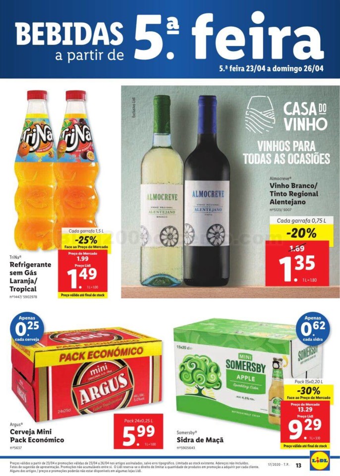 Antevisão Folheto LIDL Promoções de 20 a 26 abr