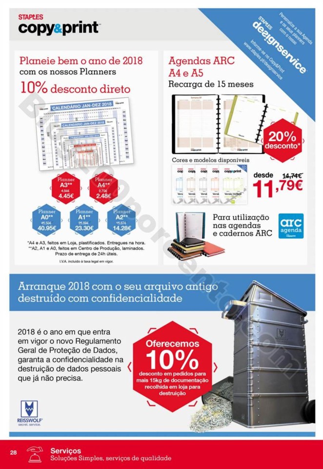 Antevisão Folheto STAPLES Promoções de 2 a 16 j