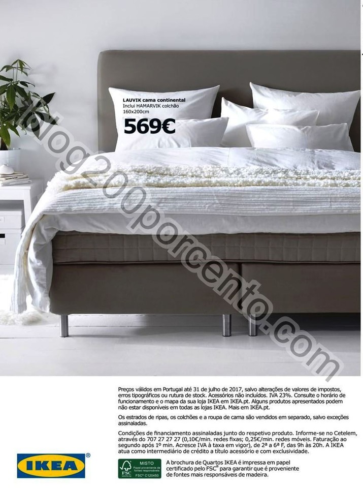 Novo Catálogo IKEA Quartos promoções até 31 ju