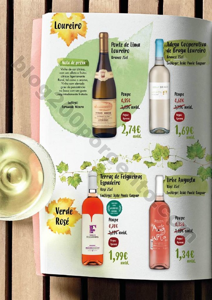 Antevisão Folheto PINGO DOCE Vinhos Verdes promo