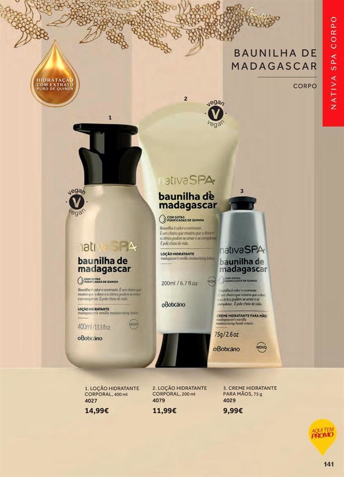 Antevisão Folheto BOTICÁRIO Natal promoções de