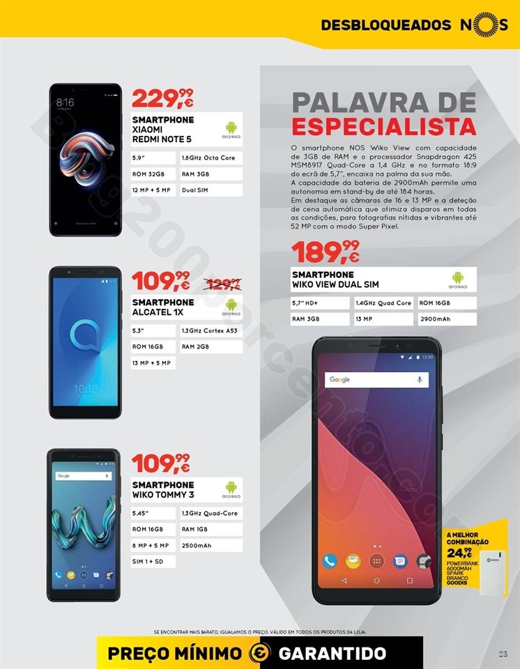 Antevisão Folheto WORTEN Mobile 24 janeiro d23.jp