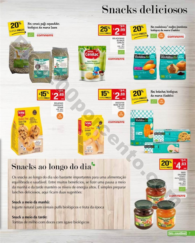 Antevisão folheto CONTINENTE Bio e Saudável de 2