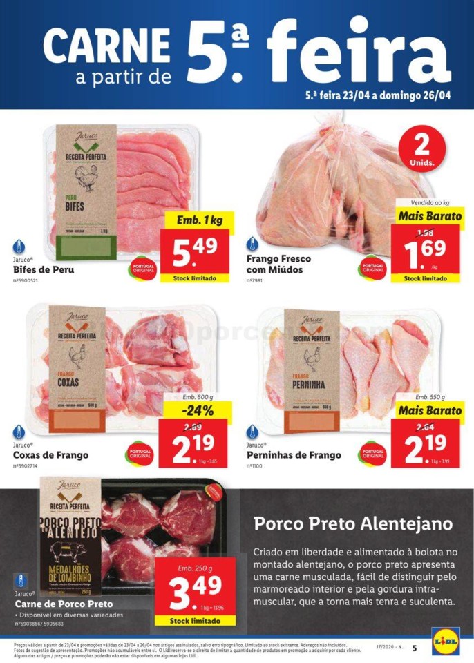 Antevisão Folheto LIDL Promoções de 20 a 26 abr