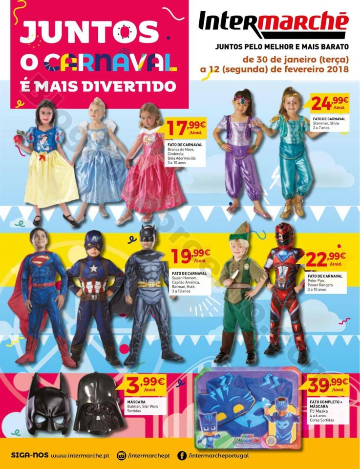 Antevisão Folheto INTERMARCHÉ Carnaval promoçõ