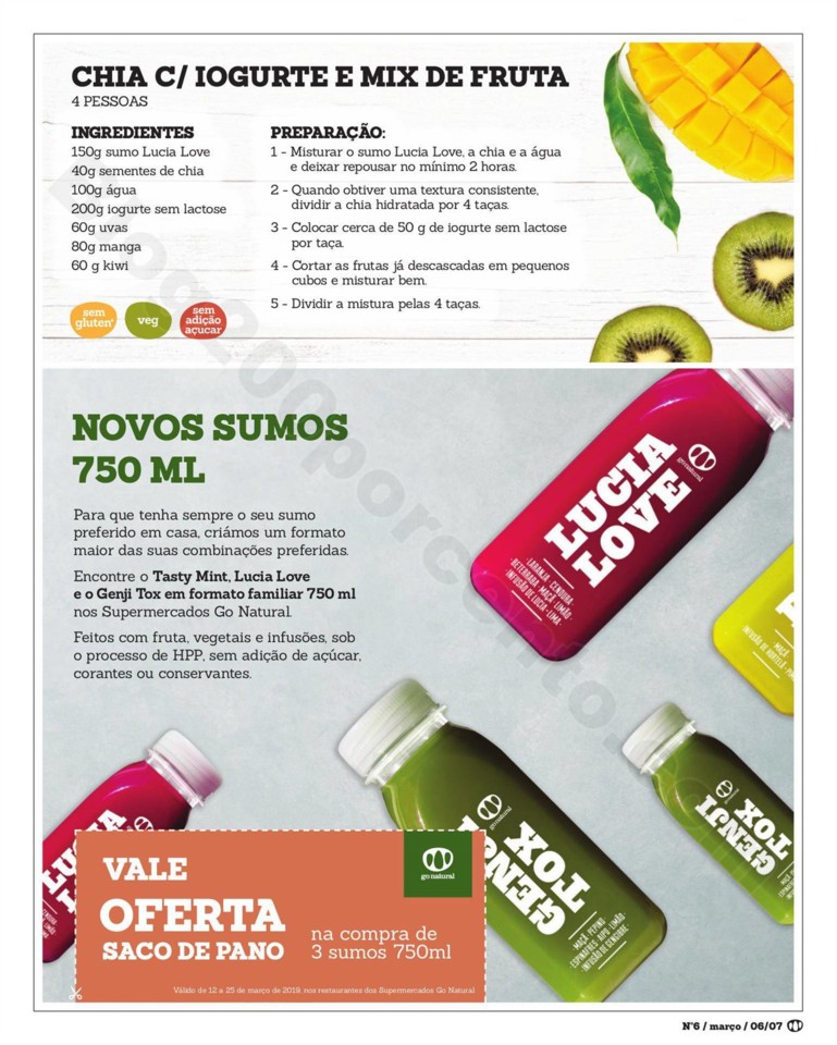Antevisão Folheto GO NATURAL Promoções de 12 a 
