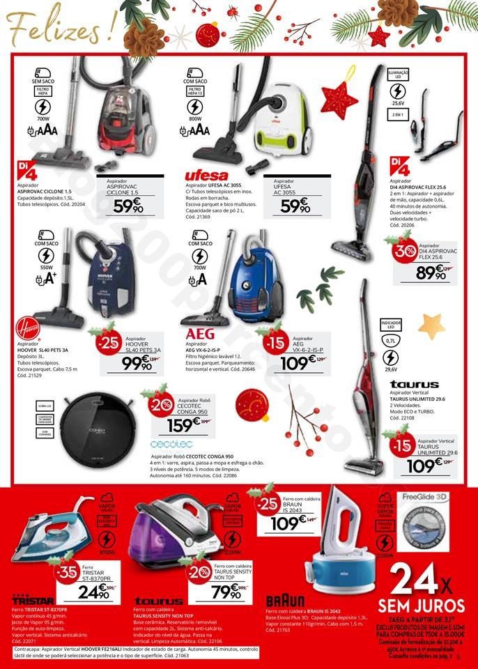 Antevisão Folheto CONFORAMA Natal Promoções de 