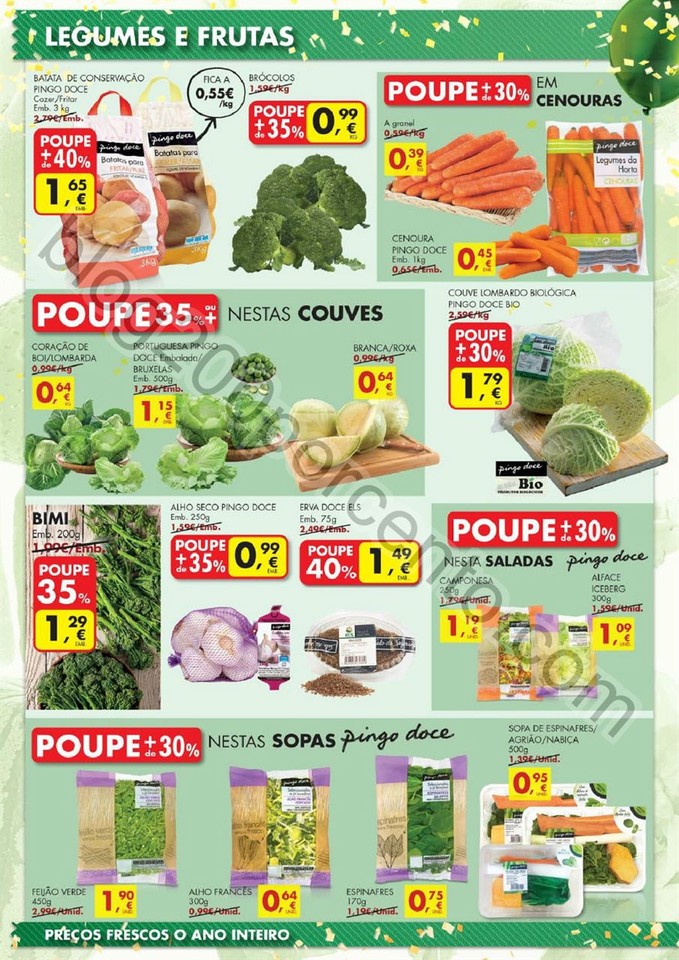 Antevisão Folheto PINGO DOCE Fim de semana de 4 a