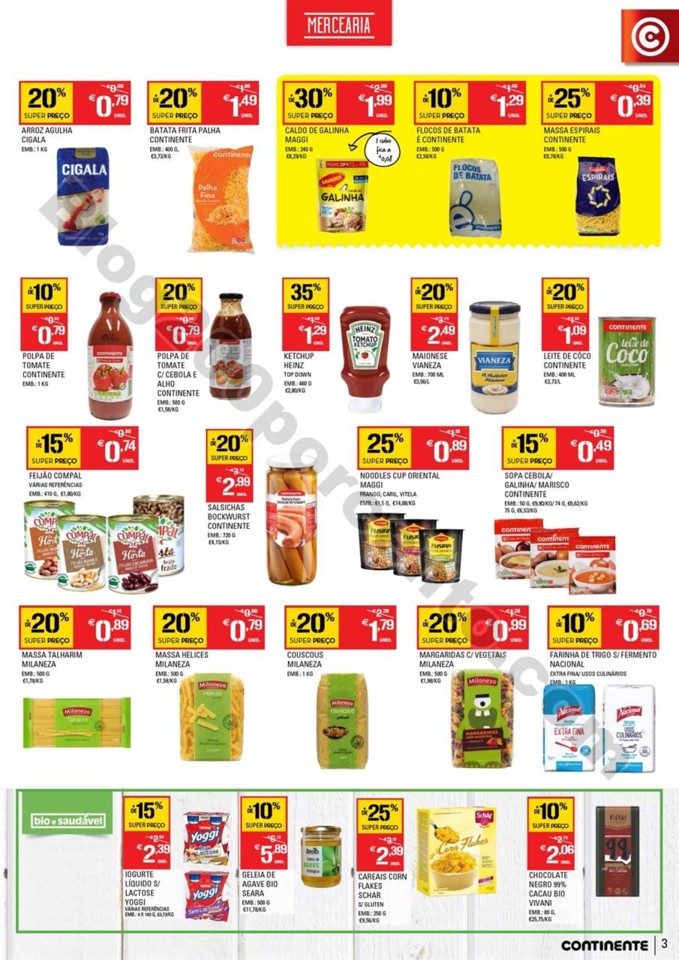 Antevisão folheto continente açores promoções 