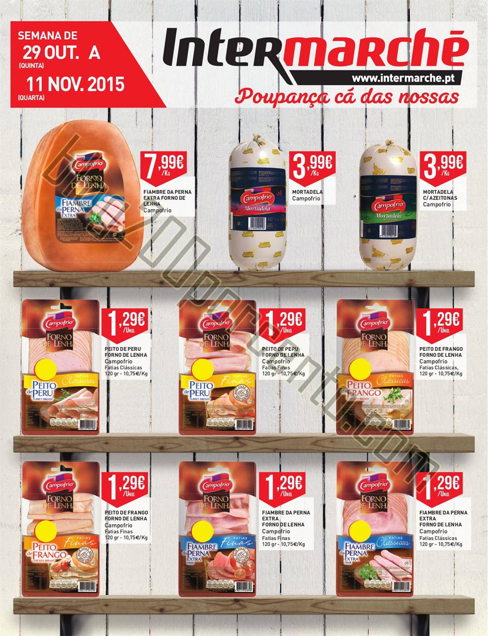 Antevisão folheto INTERMARCHÉ Campofrio de 29 ou