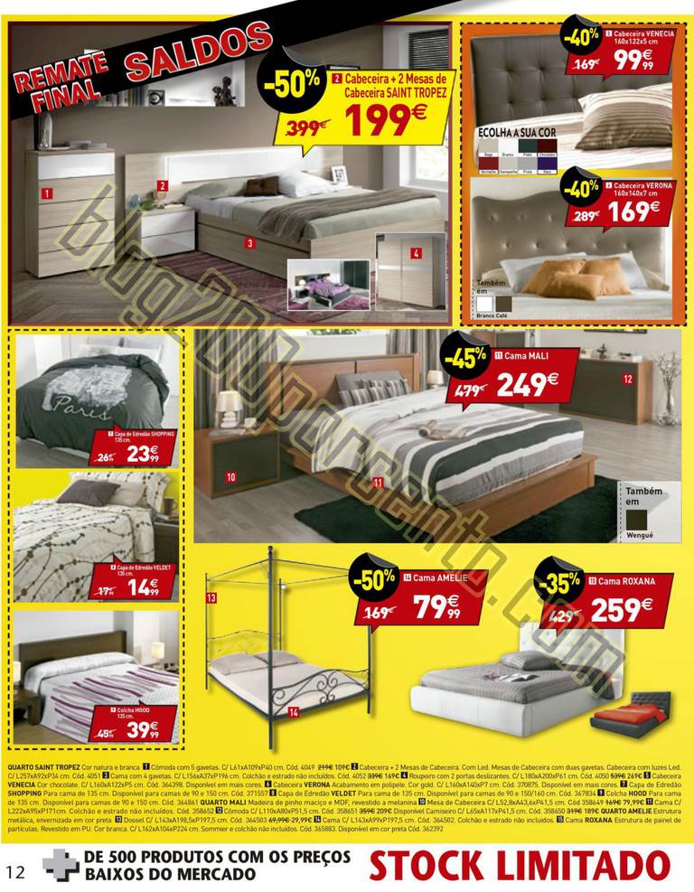 Antevisão Folheto CONFORAMA Remate Saldos de 13 a