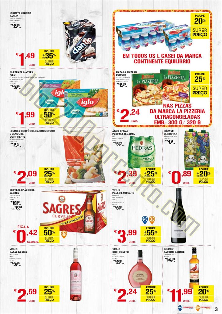 Antevisão Folheto CONTINENTE Fim de semana de 10 