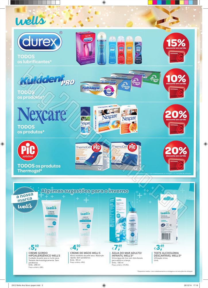 Novo Folheto WELLS Ano Novo de 30 dezembro a 18 ja