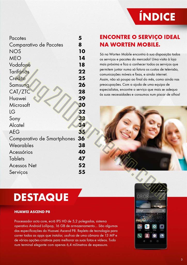 Novo Folheto WORTEN MOBILE Promoções até 2 sete