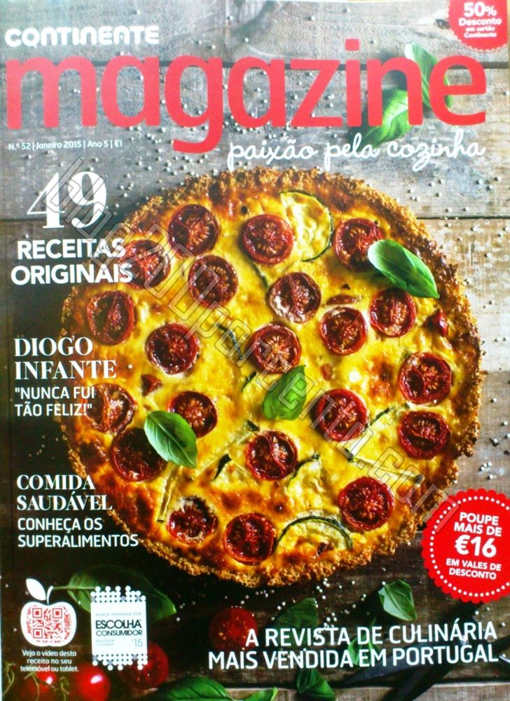 Antevisão de cupões CONTINENTE Magazine de janei