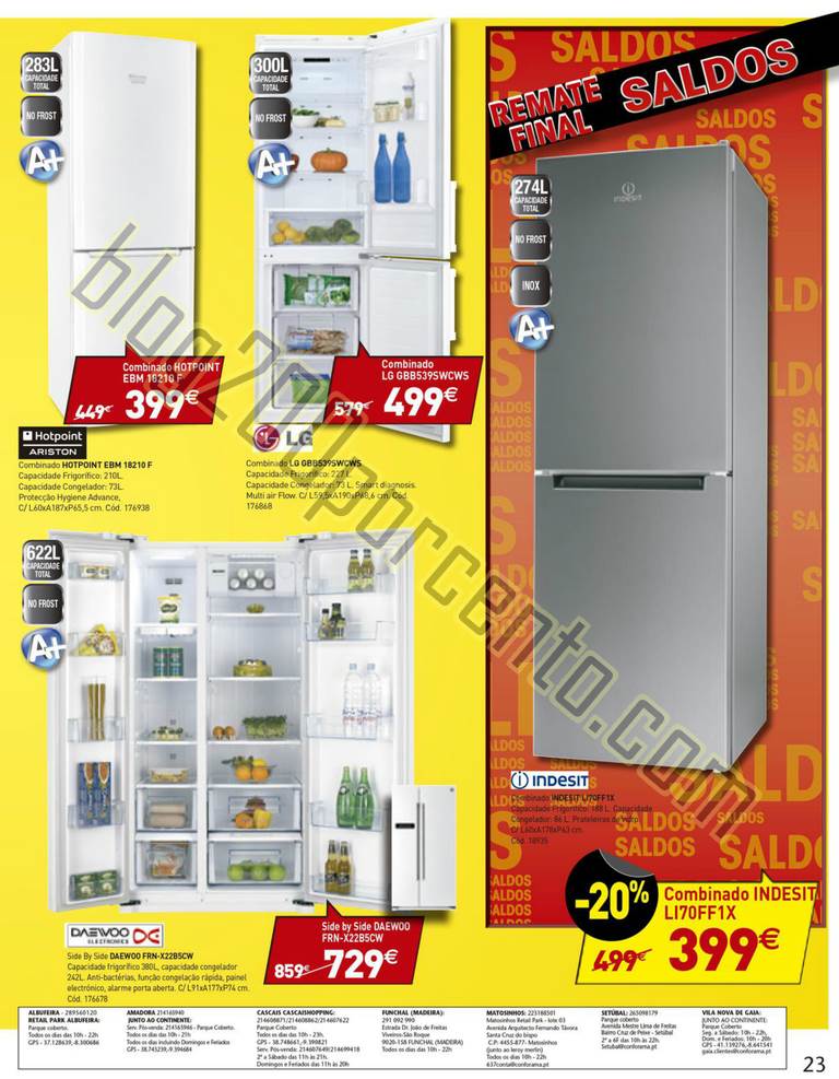 Antevisão Folheto CONFORAMA Remate Saldos de 13 a