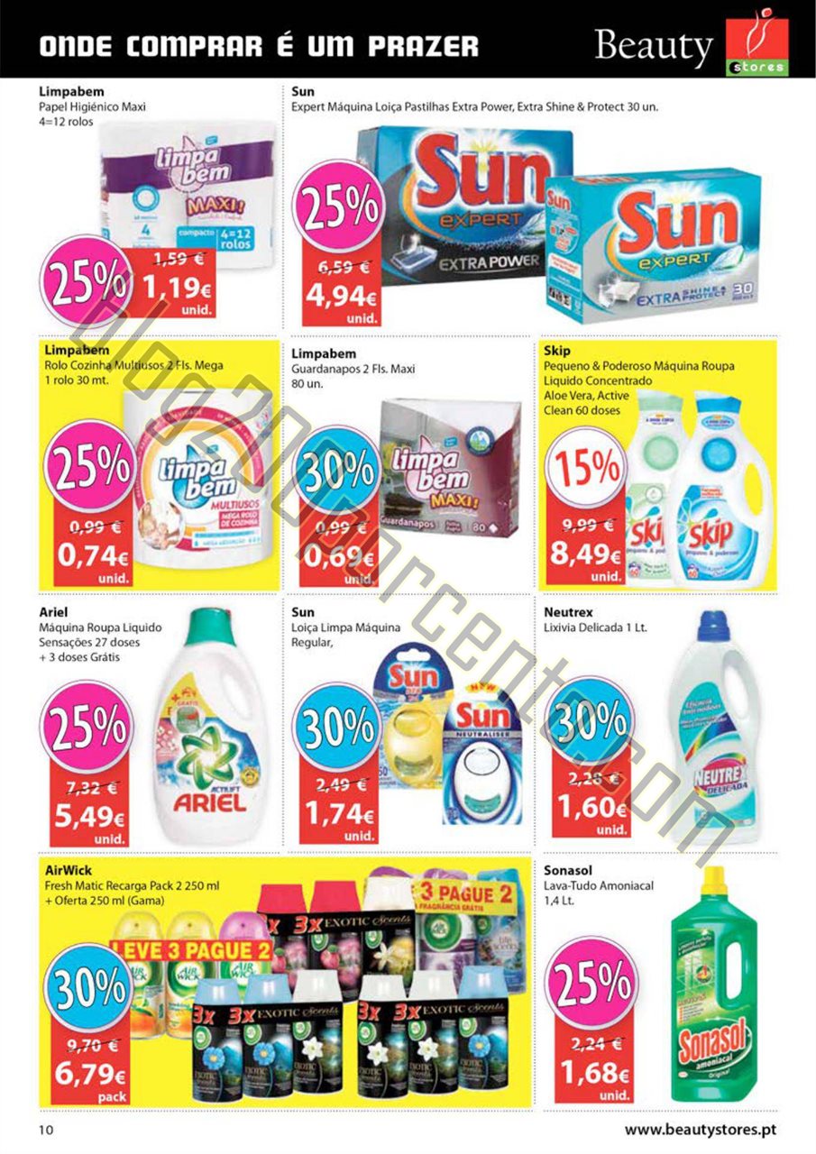 Novo Folheto BEAUTY STORES Promoções de 13 novem