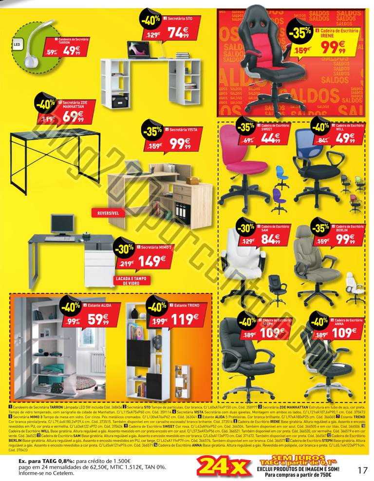 Antevisão Folheto CONFORAMA Remate Saldos de 13 a